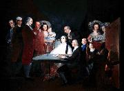 Francisco de Goya The family of Infante Don Luis oil painting on canvas